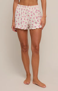 Amour Ditsy Pointelle Short Bone