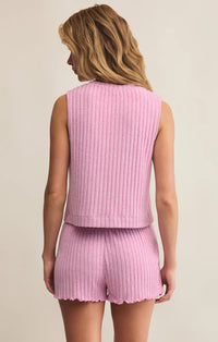 Sloane Rib Tank Violet Gem