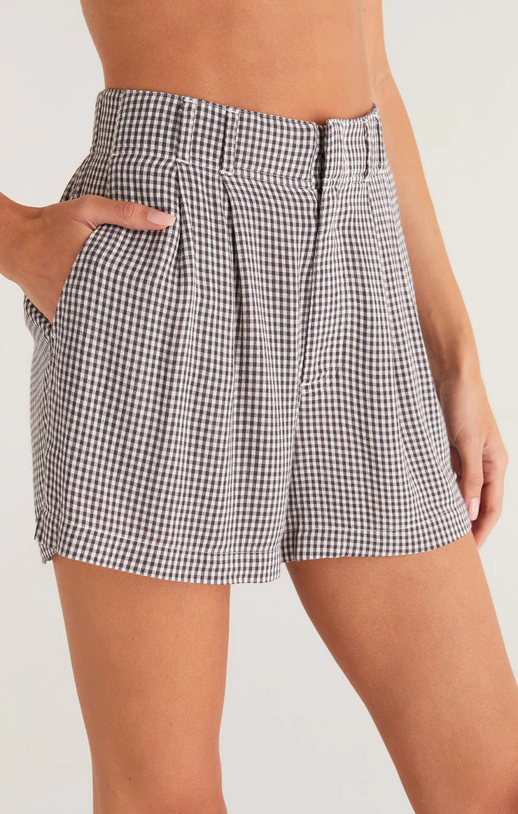 Farah Gingham Short Shadow
