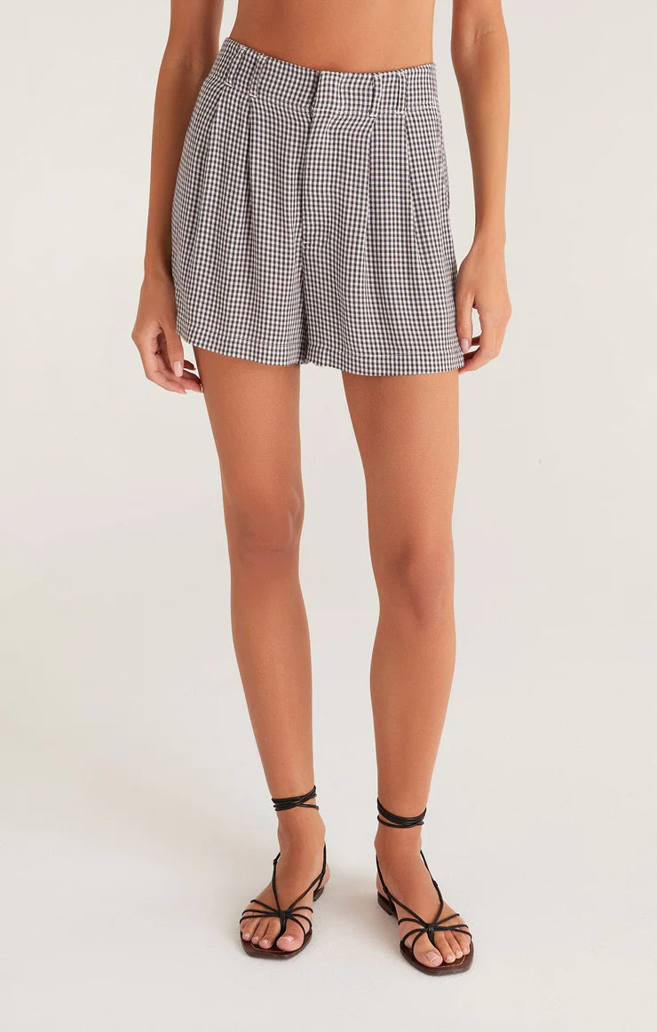Farah Gingham Short Shadow