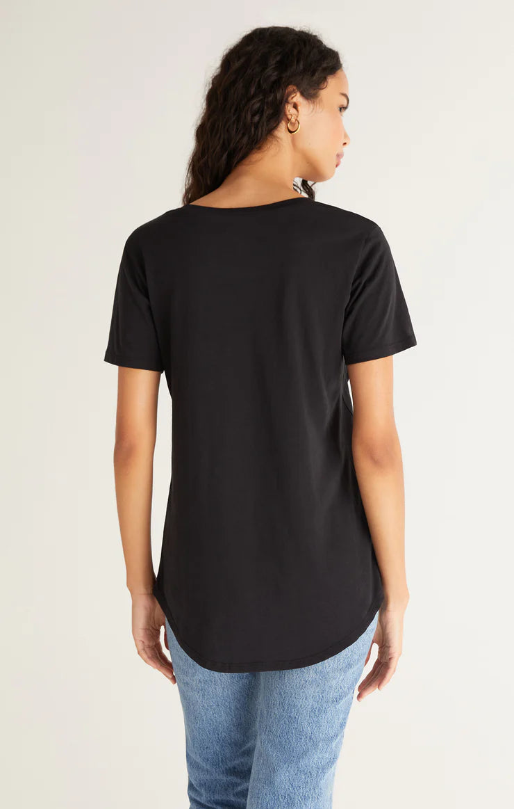 Pocket Tee Jet Black