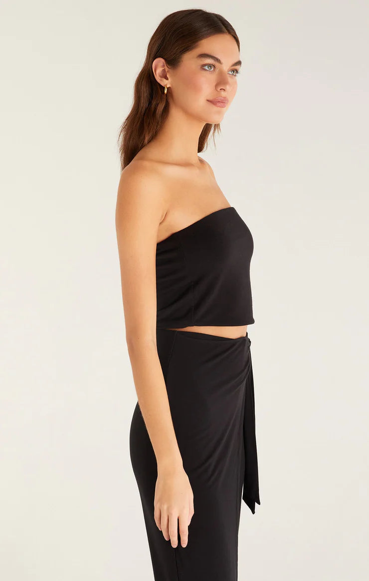 Olsen Tube Top Black