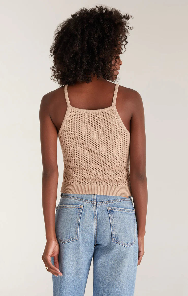 Diana Sweater Tank Light Dune