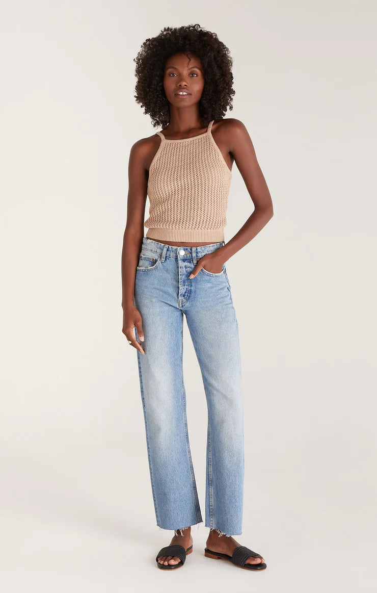 Diana Sweater Tank Light Dune