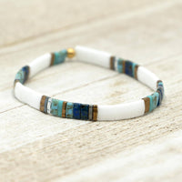 SHORES OF MAINE - Tila Bead Bracelet | Single: 6.50 Inches - M