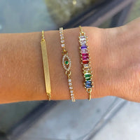 Matte Bar Gold Slider