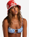 Suns Out Bucket Hat Red Aloha