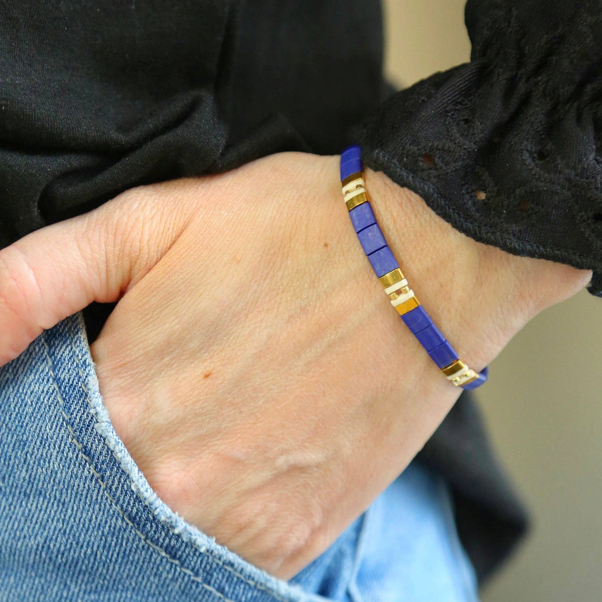 KINGSLEY - Tila Bead Bracelet | 6.25 Inches - S