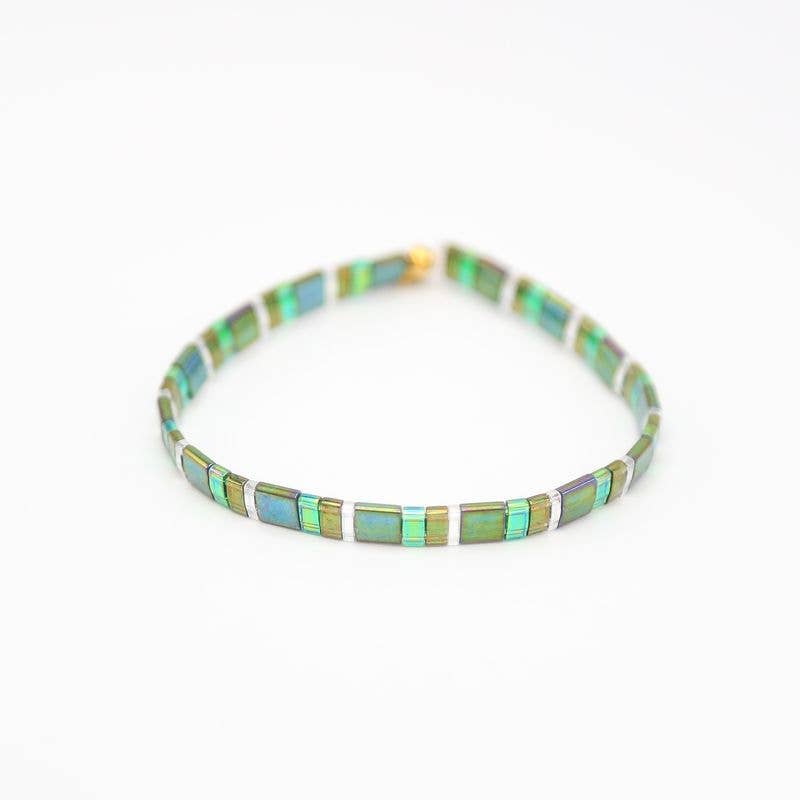 EVERGREEN - Tila Bead Bracelet | 6.25 Inches - S