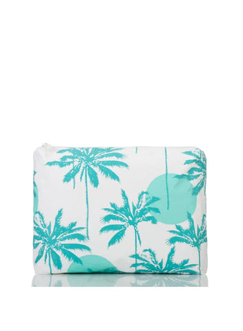 Monstera Shade Mid Pouch Sand