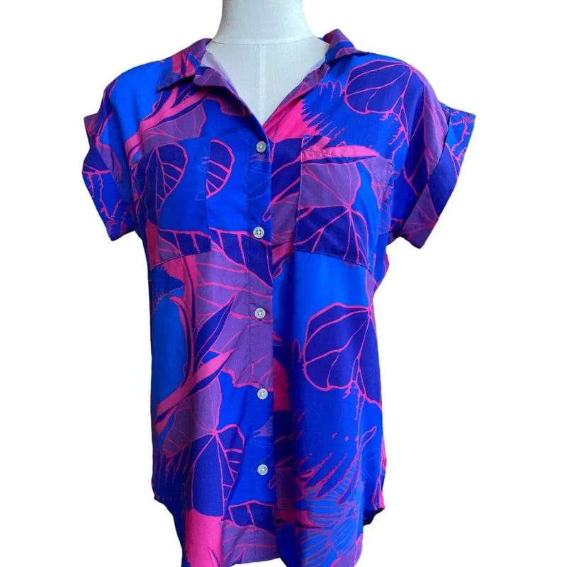 Womens Aloha Shirt Midsummer Night's