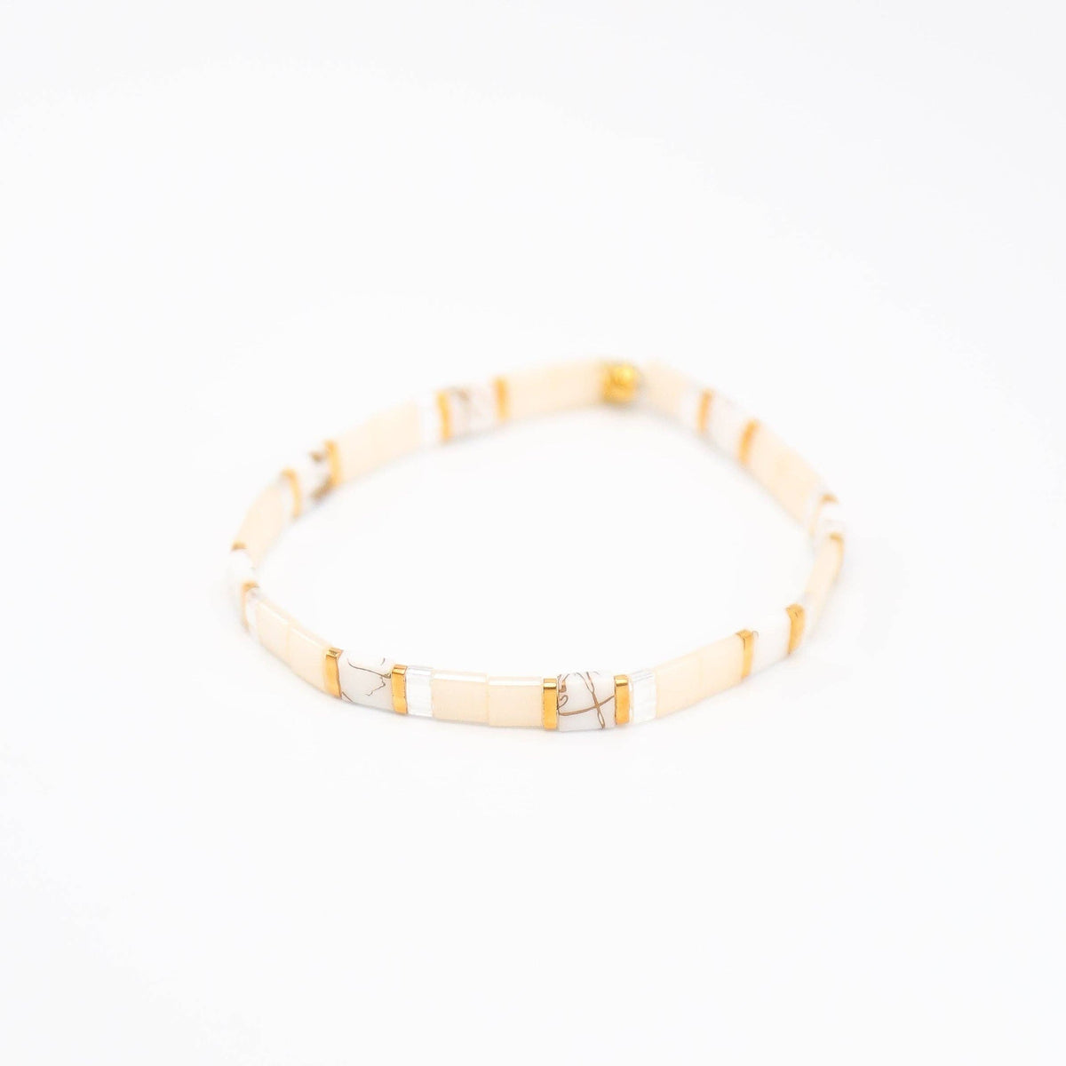 SALT AND ROSE - Tila Bead Bracelets: 6.25 inches - S / Vacation