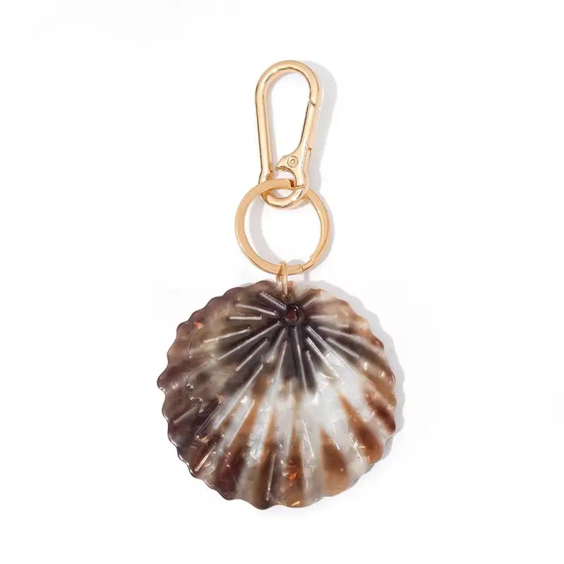 Opihi Shell Keychain