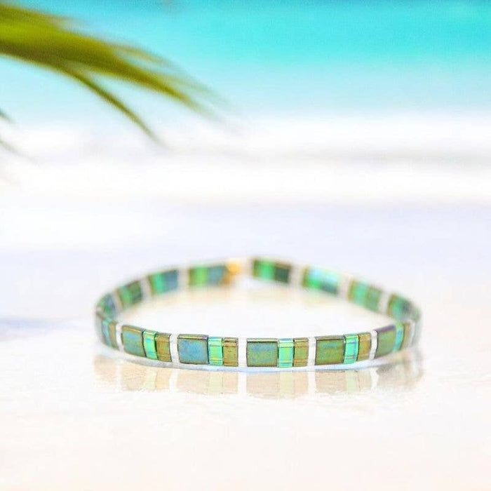 EVERGREEN - Tila Bead Bracelet | 6.25 Inches - S