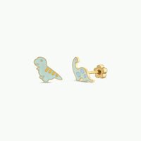 Dinosaur Enamel Kids Earrings