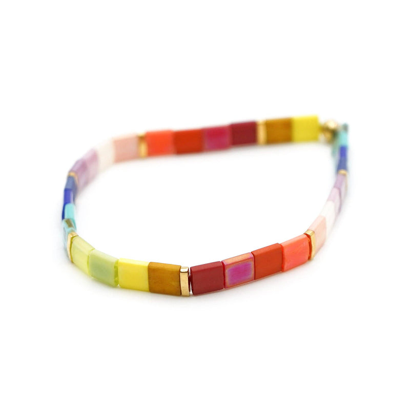PRISM - Tila Bead Bracelet | Single: 6.50 Inches - M