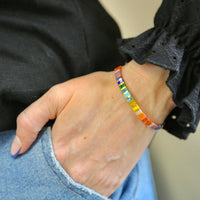 KALEIDOSCOPE - Tila Bead Bracelet | Single: 6.50 Inches - M