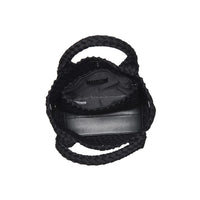 Sky's the Limit Small Woven Tote Black