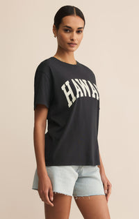 Boyfriend Hawaii Tee Black