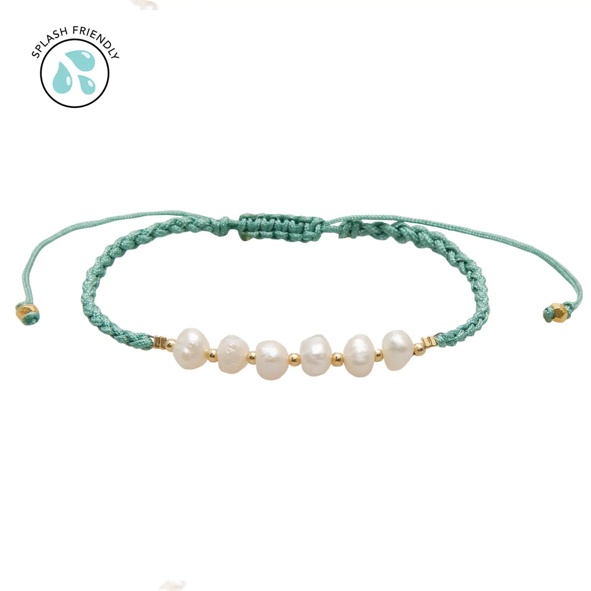 Seafoam Mermaid Pearl Bracelet