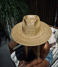 The Parker - Palm Straw Hat - Natural