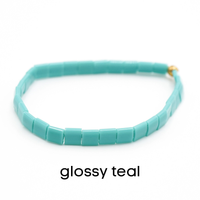 BOHO SUNRISE - Tila Bead Bracelets: 6.25 inches - S / Going Coastal