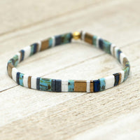 WINTER HARBOR - Tila Bead Bracelet | Single: 6.50 Inches - M