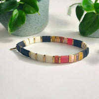 CITY LIGHTS - Tila Bead Bracelet | Single: 6.25 Inches - S