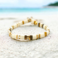 EGYPT - Tila Bead Bracelet | Single: 6.50 Inches - M