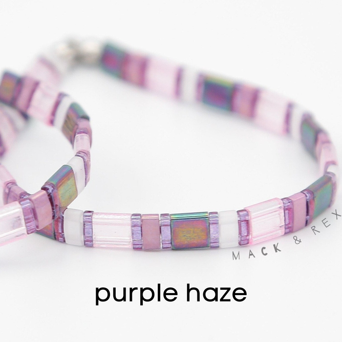 SWEET ROMANCE Tila Bracelets - MIX YOUR PACK - Sizes XXS-5XL: 6.25 inches - S / Purple Haze