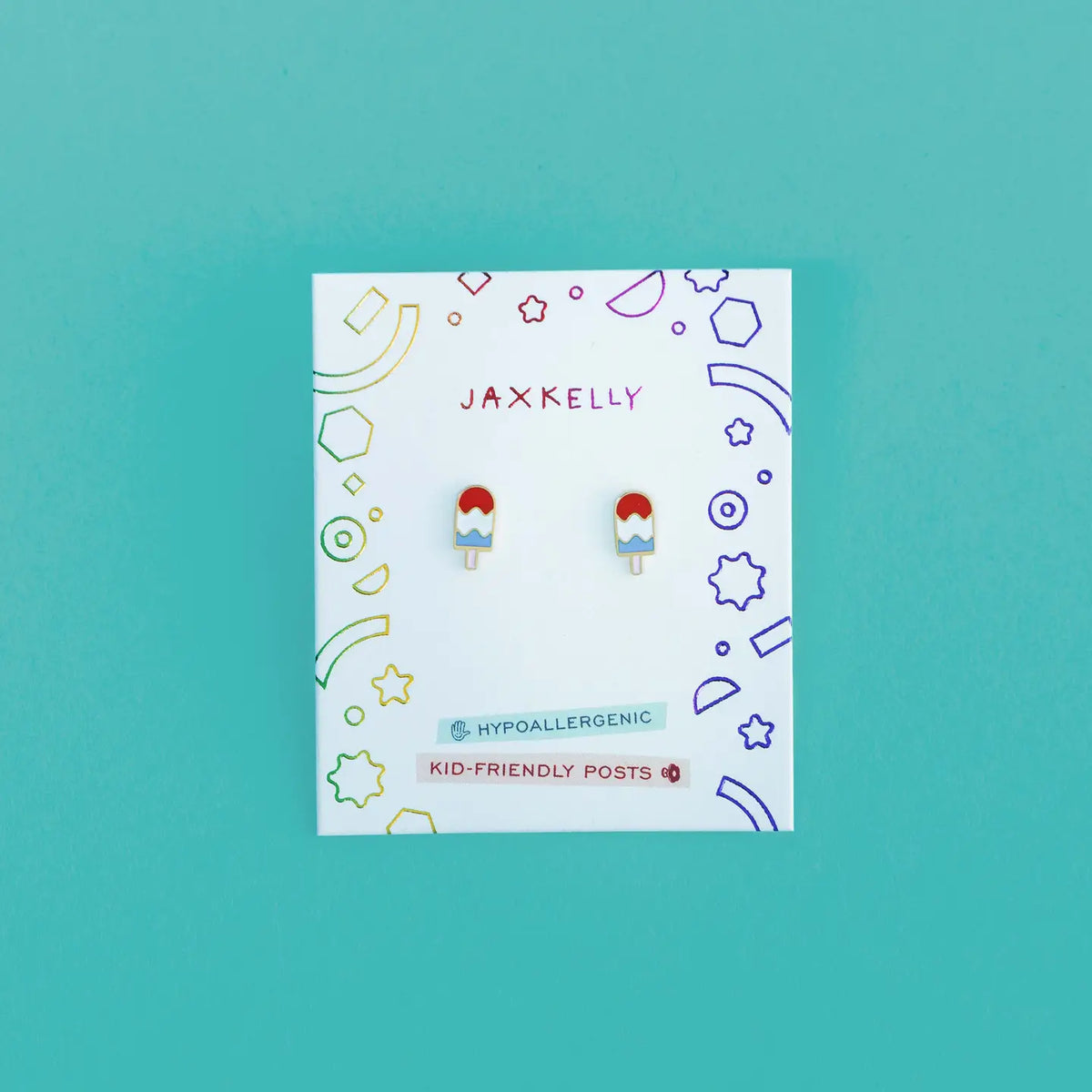 Popsicle Enamel Kids Earrings