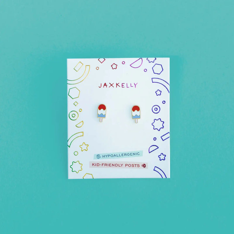 Popsicle Enamel Kids Earrings