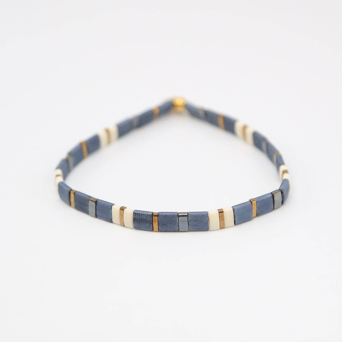 SIERRA GOLD - Tila Bead Bracelets: 6.25 inches - S / Desert Sands