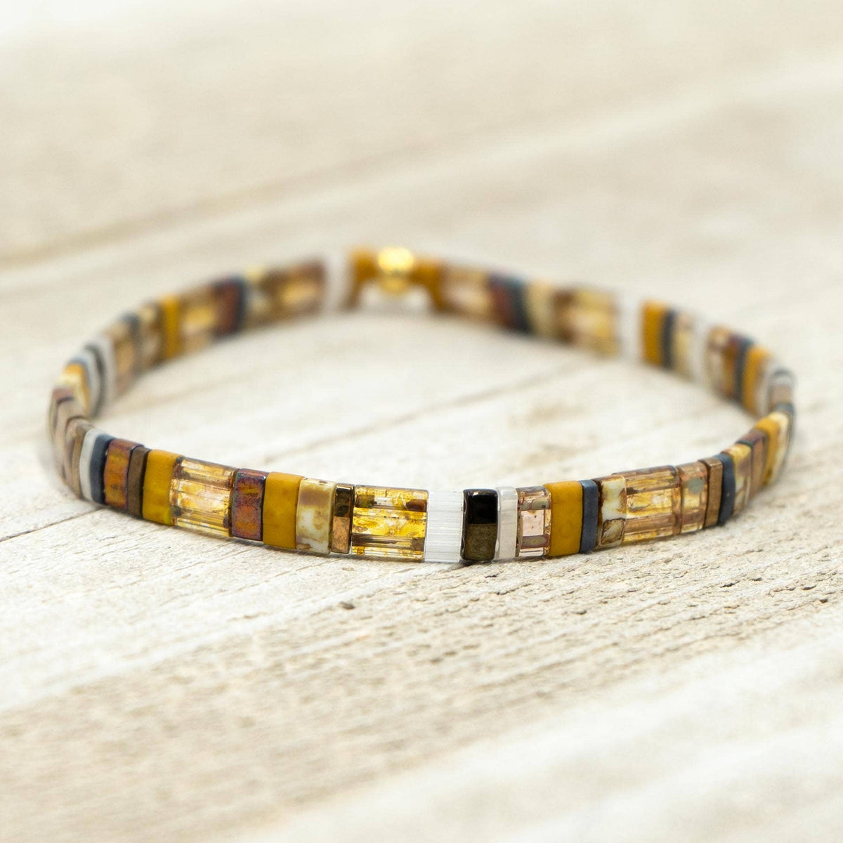 ARIZONA - Tila Bead Bracelet | Single: 6.25 Inches - S
