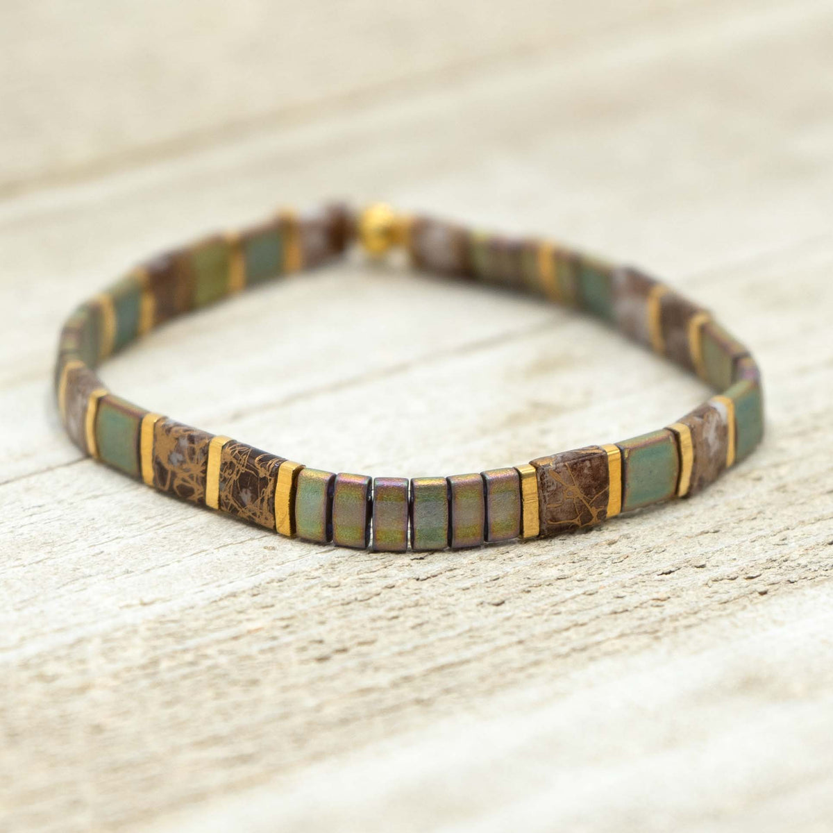 SERENGETI - Tila Bead Bracelet | Single: 6.50 Inches - M