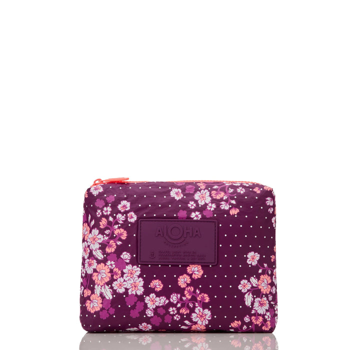 Wildflower Small Pouch Plum