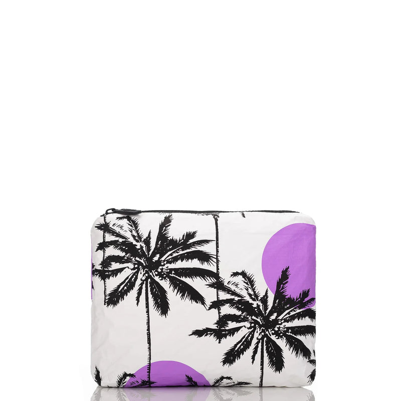 Sun Palm Small Pouch Super Purple