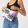 Sun Palm Small Pouch Super Purple