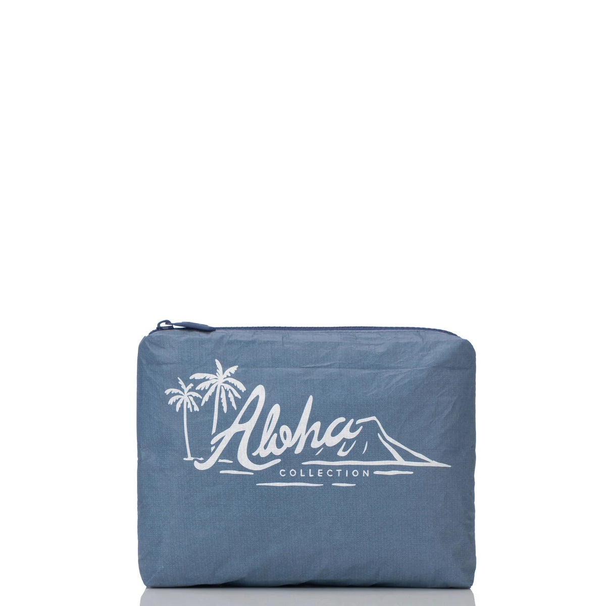 Vintage Aloha Logo Small Pouch Blue