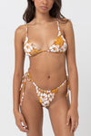 Slide Tri Top Pacific Floral Golden