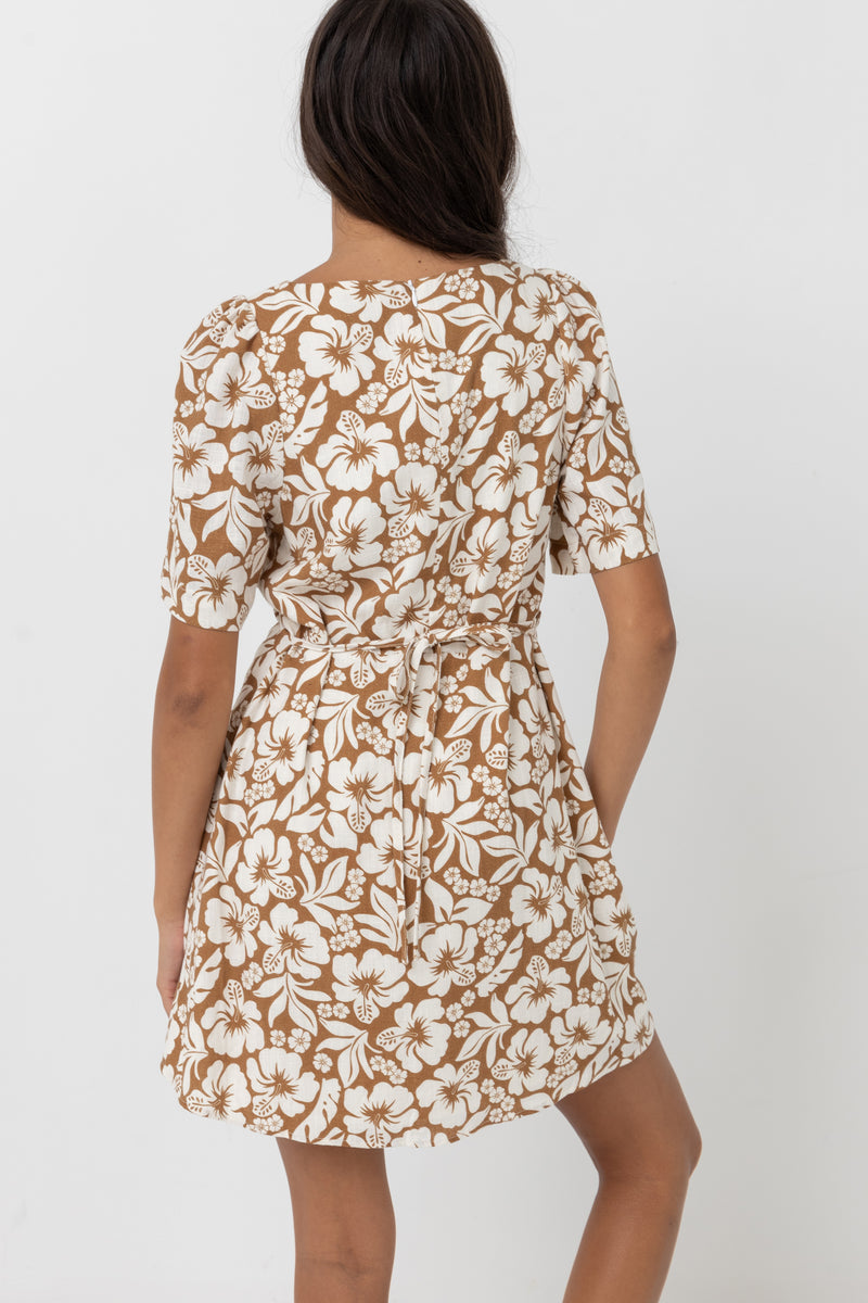 Pacific Mini Dress Golden
