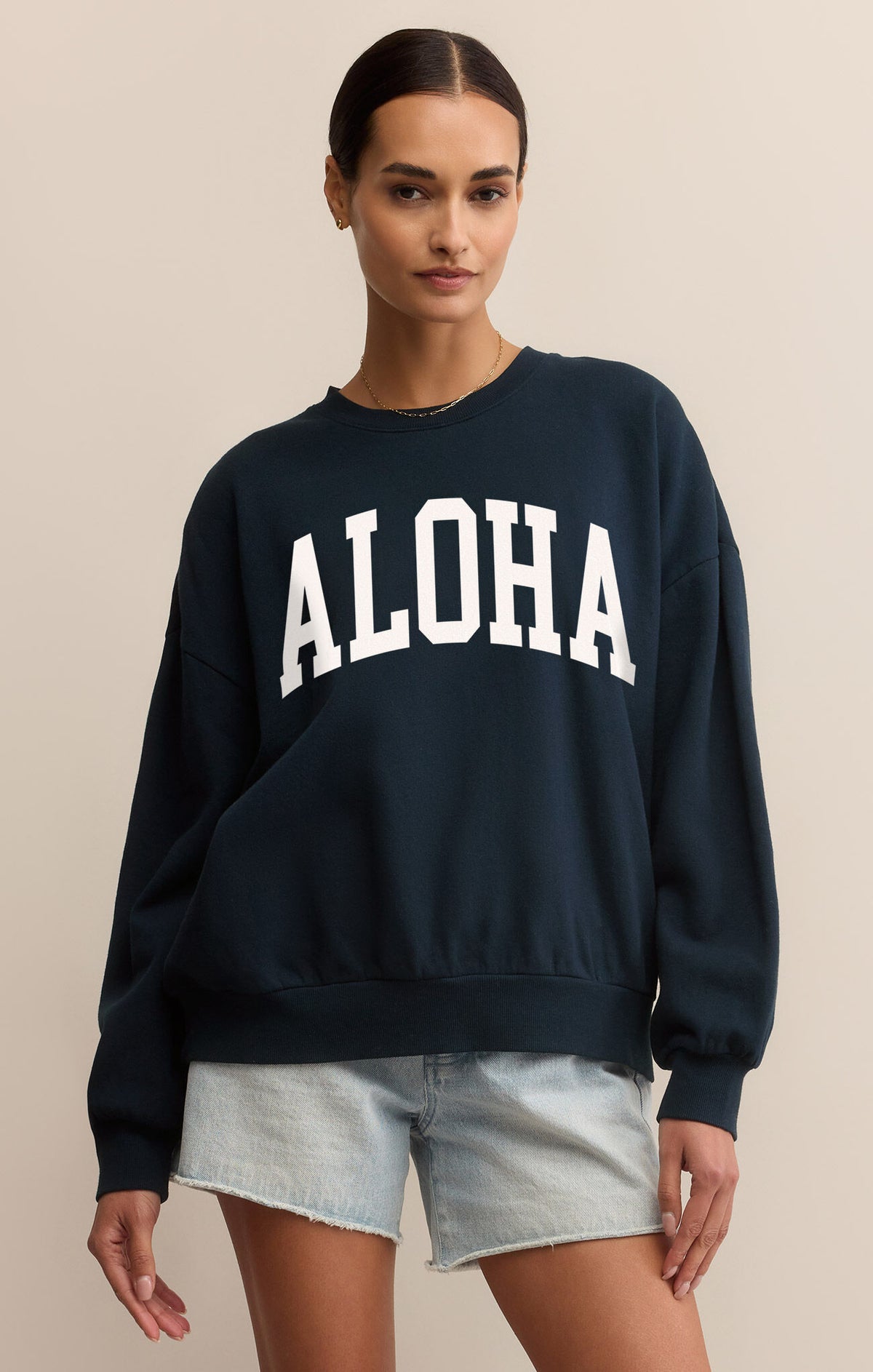 Aloha Sunday Sweatshirt Eclipse