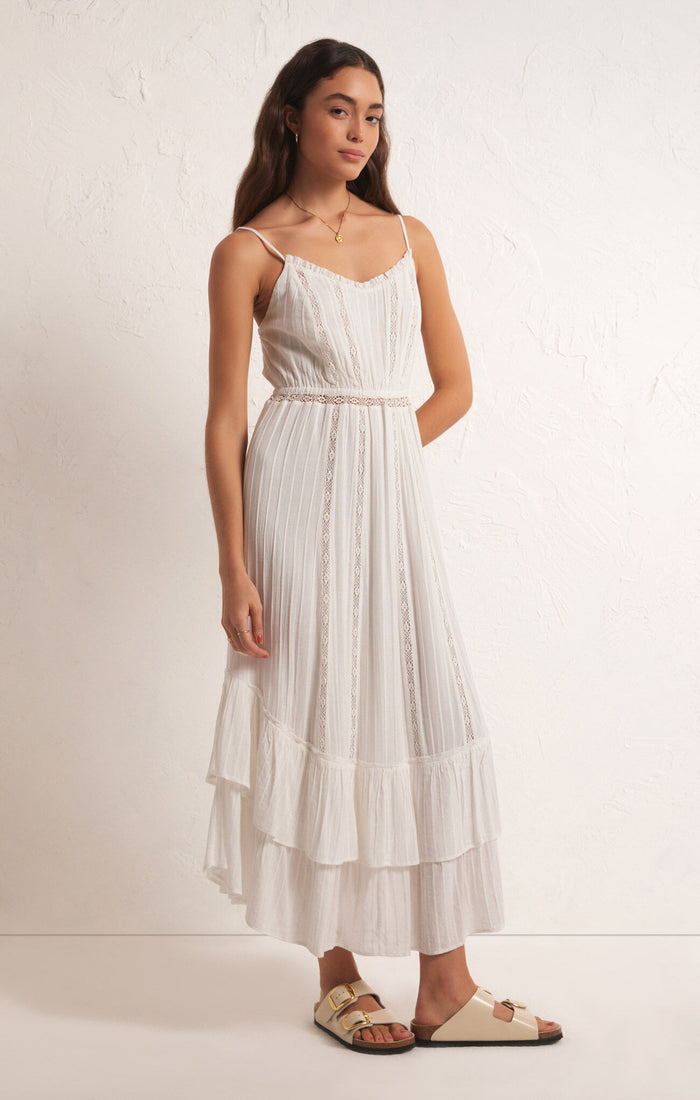 Rose Maxi Dress White
