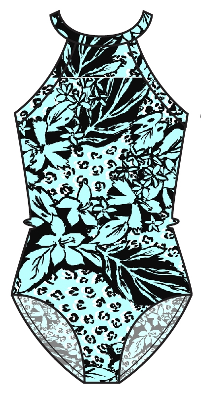Girls Jungle Warrior Apron One Piece