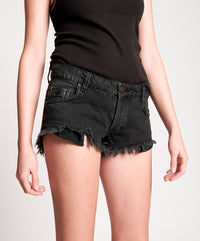 Worn Black Bonitas Low Waist