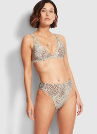 High Rise Bottom Chocolate Serpentine
