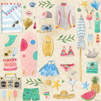 Beach Essentials Puzzle