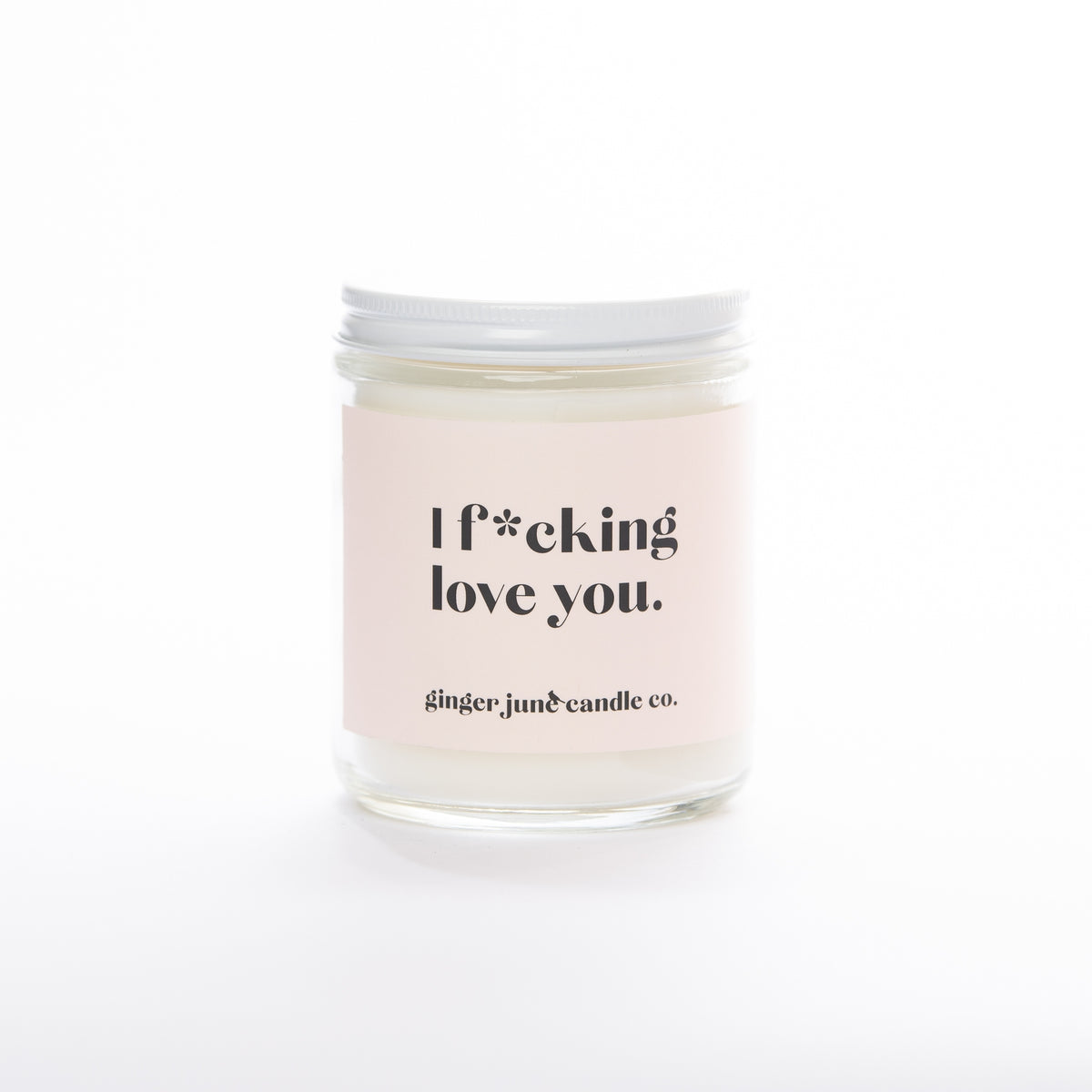 I F*cking Love You Candle