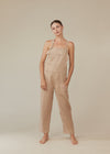 Farrin Linen Overalls Tea