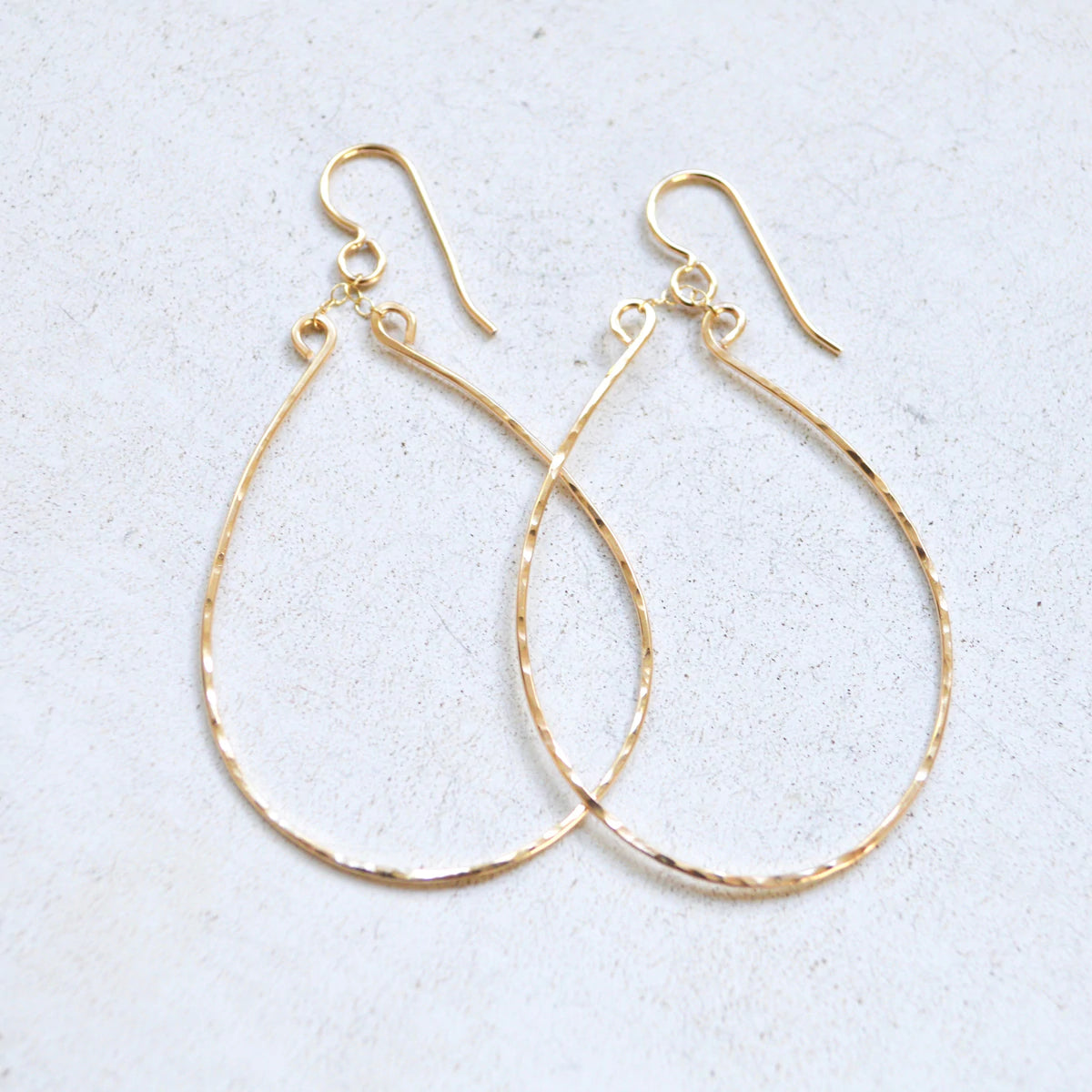 Large Tear Drop Earrings